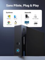 Boitier externe Ugreen USB 3.0 SATA 2.5 et 3.5 HDD/SSD – Image 2
