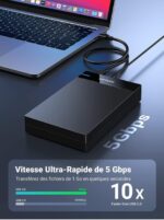 Boitier externe Ugreen USB 3.0 SATA 2.5 et 3.5 HDD/SSD