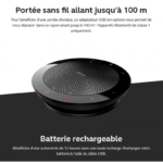 Speakerphone portable Jabra Speak 510 MS - USB et Bluetooth (7510-109)